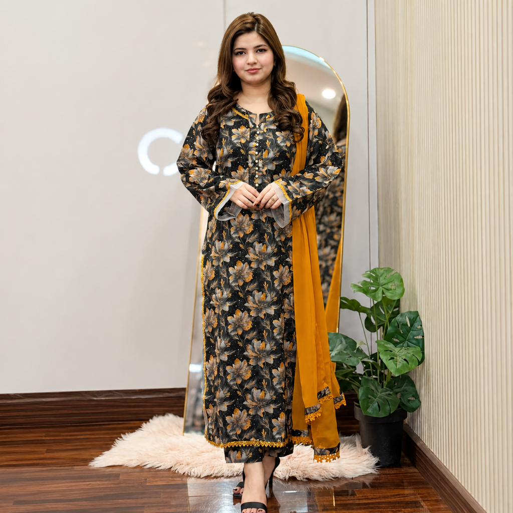 রিহা প্রিমিয়াম থ্রি পিস