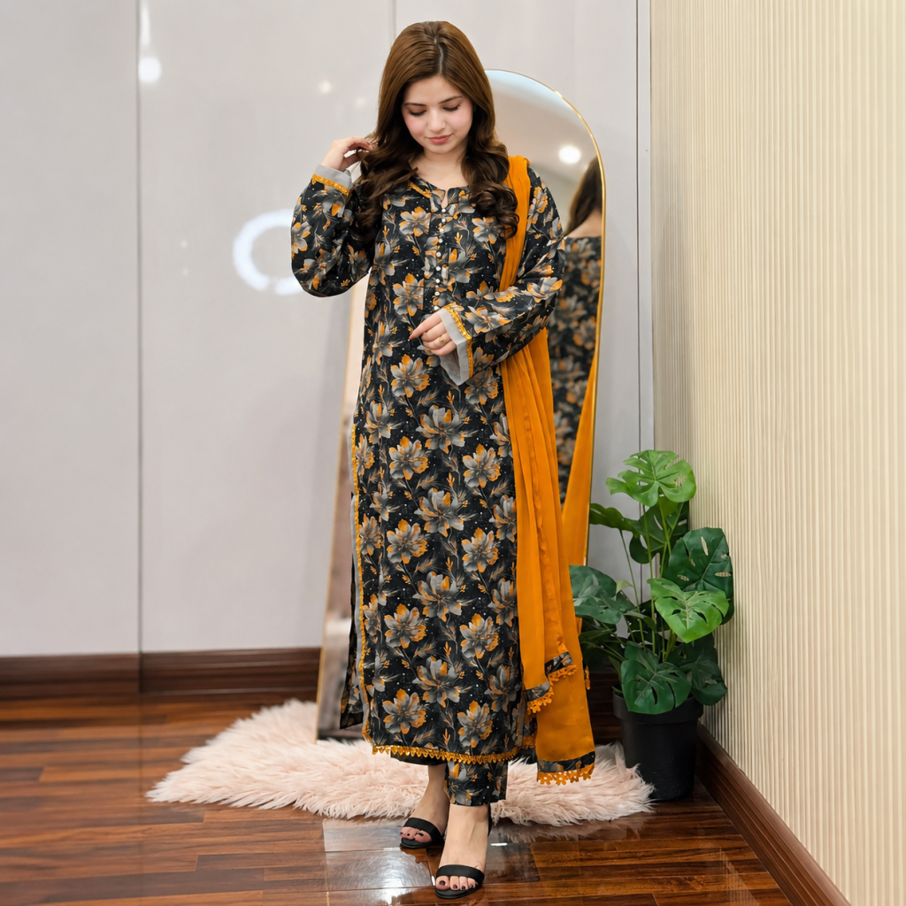 রিহা প্রিমিয়াম থ্রি পিস